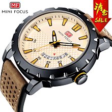手錶 清倉/MINI FOCUS品牌正品雙歷男錶日本機芯夜光防水尼龍帶0136G 歷史價格詳細信息