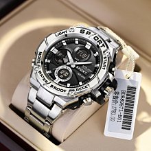 鋼鐵手錶男款初高中學生2023新款戶外運動多功能防水雙顯電子表男 歷史價格詳細信息