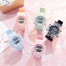 手錶 休閑情侶手錶女中小學生韓版簡約ins可愛閨蜜潮流百搭石英錶男生 歷史價格詳細信息