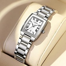 復古方形手錶女ins風簡約文藝港風時尚感學生黨石英男表 歷史價格詳細信息