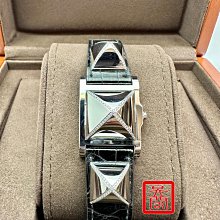 『昱閣』HERMES愛馬仕正品HH1.230小H-our原鑲鑽框圈鏈帶石英女錶 ( 二手市場稀有釋出 ) 歷史價格詳細信息