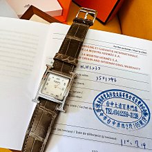 H e r m e s附盒保卡購証 未戴過 H-hour 女用原鑲鑽石女錶 價格比較,價格查詢,歷史價格詳細信息