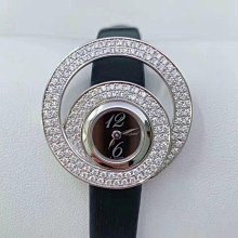 Chopard 蕭邦18K黃金女用原鑲快樂鑽錶 歷史價格詳細信息