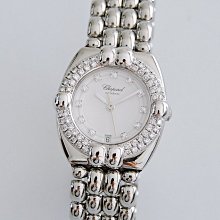 真品蕭邦鑽錶二手36顆原廠鑽有保證書上載明 歷史價格詳細信息