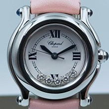 【發條盒子H8245】CHOPARD 蕭邦 HAPPY DIAMONDS系列 原廠鑲5跑鑽 石英不銹鋼 經典女錶 價格比較,價格查詢,歷史價格詳細信息