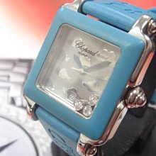 萬泰精品  Chopard  蕭邦 Happy Sport 系列 女錶  BE HAPPY  橡膠帶 3顆跑鑚 雲朵系列面盤.鑚錶 價格比較,價格查詢,歷史價格詳細信息