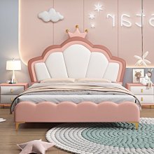 特賣-輕奢兒童床男孩女生實木軟包床簡約現代單人床12米創意花瓣15m 歷史價格詳細信息