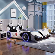 卡通兒童床男孩單人床1米5簡約小熊床頭小戶型臥室儲物女孩床 歷史價格詳細信息