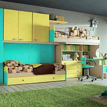 上床下桌多功能鐵藝高架床小戶型loft公寓閣樓省空間上下鋪雙層床 歷史價格詳細信息