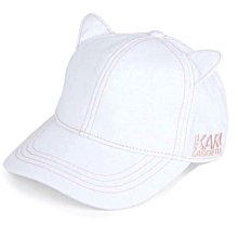 KARL LAGERFELD 卡爾 老佛爺貓咪大公仔印花長圍巾.黑 歷史價格詳細信息