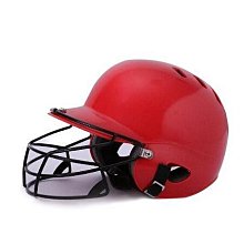 打擊頭盔壘球棒球頭盔戴面具專業頭盔防護罩護棒球雙耳悍浦 歷史價格詳細信息