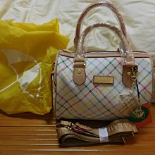 【手提包】全新 吊牌未拆 《 EASY SHOP 奧黛莉 浪漫紫玫瑰竹節包》手提包 (尺寸:約20*30*9Cm) 歷史價格詳細信息