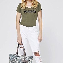 GUESS 美國版型 Guess 經典LOGO款 男生圓領短T 男女可穿 黑金 現貨 T恤 歷史價格詳細信息