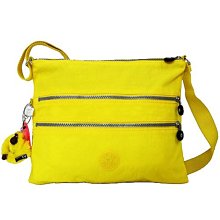 唯美主義~Kipling Art 圓標尼龍肩背旅行包-淺褐色 歷史價格詳細信息