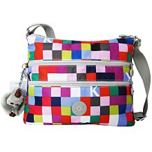 唯美主義~Kipling Art 圓標尼龍肩背旅行包-淺褐色 歷史價格詳細信息