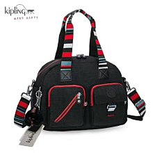 Kipling 猴子包 亞麻黑 K13405 可變形款休閒輕量防水肩背手提包 旅行包 大款 可插行李箱 歷史價格詳細信息