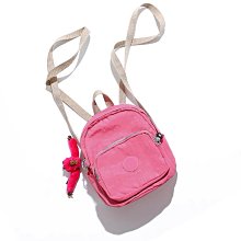 Kipling 猴子包 mini HB7349 玫瑰金 金屬粉 多用款肩背 斜背 側背 輕量雙肩後背包 小號 防水 限時優惠 歷史價格詳細信息