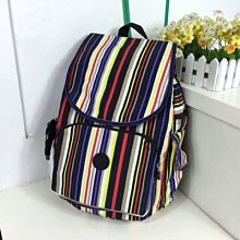Kipling 猴子包 彩色叢林 多口袋掀蓋拉鍊款輕量雙肩後背包 肩背/手提包 中款  防水-雙喜生活館 歷史價格詳細信息