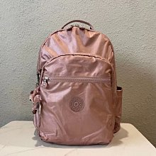 Kipling 猴子包 K21305 金屬銀拼粉紫 拉鍊款 輕量 雙肩後背包 兩旁可收納 預購 歷史價格詳細信息