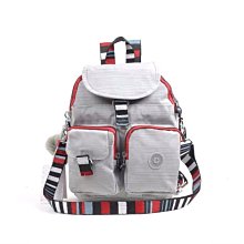 Kipling 猴子包 K13108 玫瑰金 多口袋掀蓋拉鍊款輕量雙肩後背包 斜背/肩背/手提包 小款 限時優惠 防水 歷史價格詳細信息