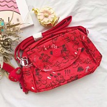 Kipling x Disney 猴子包 K2050/04472  灰底米奇塗鴉輕便 聯名款 休閒 斜背肩背側背手提後背多用小款包 限時優惠 歷史價格詳細信息