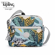 Kipling KI4750 猴子包 金屬銀 雙拉鍊多夾層輕量斜背包 側背 肩背 旅遊 防水 隨身包 限時優惠 歷史價格詳細信息