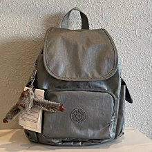 『猴子包』Kipling 石青翡翠綠拉鍊掀蓋後背包-CITY PACK MINI 歷史價格詳細信息
