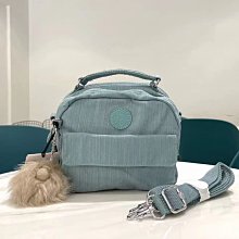 Kipling 猴子包 亞麻藍 70109 升級版 拉鍊手掛包 零錢包 長夾 手拿包 斜背包  鈔票/零錢/卡包 輕便多夾層 防水 附長背帶可斜背 限量 歷史價格詳細信息