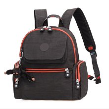 Kipling 猴子包 亞麻黑 K13405 可變形款休閒輕量防水肩背手提包 旅行包 大款 可插行李箱 歷史價格詳細信息