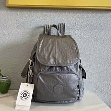 Kipling 猴子包 金屬灰 中款 附掛繩輕便三夾層拉鍊 輕量錢包 零錢包 鑰匙包 收納包 手拿包 防水 限時優惠 歷史價格詳細信息