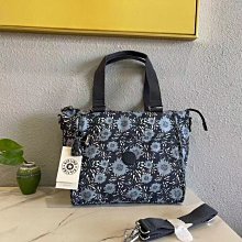 代購Kipling KI3152 K15371 深藍潑墨 猴子包 多夾層輕量肩背手提斜背多用包 背面可插行李箱 輕便 耐 歷史價格詳細信息