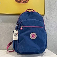 Kipling 猴子包 K21305 深藍 拉鍊款輕量雙肩後背包 大款 限時優惠 防水 歷史價格詳細信息