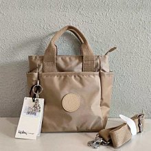 Kipling 淺卡其米色拼接手提側背包-ART MINI 歷史價格詳細信息