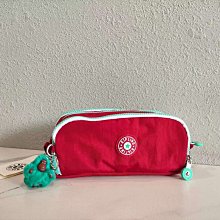 Kipling 猴子包 K13564 霾霧藍 輕量 筆袋 收納包 化妝包 多夾層 防水 限量 預購 歷史價格詳細信息