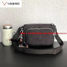 Kipling 猴子包 K70188 藍色 輕量輕便多夾層 斜背肩背包 防水-雙喜生活館 歷史價格詳細信息
