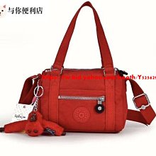 Kipling 猴子包 紅色 K12632 多夾層斜背肩背包 兩側有拉鍊口袋 輕量 防水 限量 歷史價格詳細信息