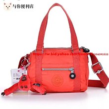 Kipling 猴子包 橘色 K12632 多夾層斜背肩背包 兩側有拉鍊口袋 輕量 防水 限量 歷史價格詳細信息