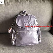 Kipling 猴子包 BP4047 灰色 拉鍊多夾層輕量雙肩後背包 兩側拉鍊袋 防水 中款 限時優惠 歷史價格詳細信息