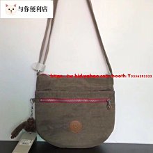 Kipling 猴子包 K19941 牛仔藍 多夾層拉鍊款輕量斜背包肩背包 大容量 旅遊 防水-雙喜生活館 歷史價格詳細信息