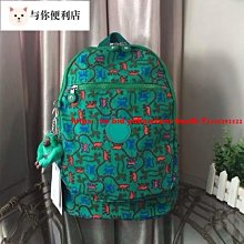 Kipling  猴子包 綠色千面猴 輕便 休閒 斜背肩背側背手提後背多用小款包 限時優惠 歷史價格詳細信息