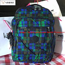 Kipling 猴子包 藍黑三角幾何 KI7795 輕量輕便拉鍊斜背包 枕頭包 側背/肩背 大容量 多夾層 輕便 旅行 限量優惠 歷史價格詳細信息