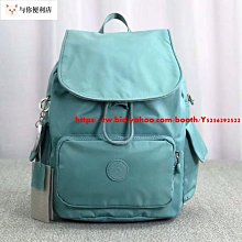 Kipling 猴子包 湖水綠 K14275 多用輕量雙肩後背包 多夾層 中號 防水  限量-雙喜生活館 價格比較,價格查詢,歷史價格詳細信息