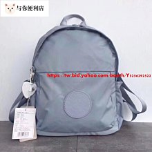 Kipling 猴子包 新款 K70081 牛仔灰黑 表情包系列 輕量雙肩後背包 旅行 出遊 防水  中款-雙喜生活館 歷史價格詳細信息