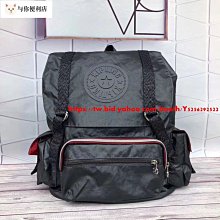 Kipling 猴子包 黑拼色 K12505/K15635 掀蓋拉鏈輕量雙肩後背包 旅行 中號 防水 限時優惠 歷史價格詳細信息