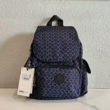 Kipling 猴子包 幾何線條 K12505/K15635 掀蓋拉鏈輕量雙肩後背包 旅行 中號 防水 限時優惠 歷史價格詳細信息
