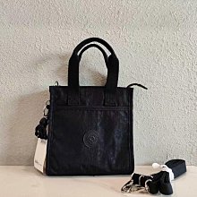 ☆kipling 時髦黑佐鱷魚紋翻蓋手提側背包 2用款 附背帶 中型包款 適合平日使用 全新出售 ☆ 歷史價格詳細信息