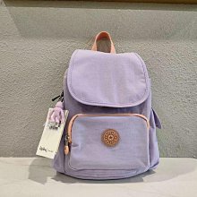 Kipling 猴子包 K12671 紫色流星 輕量 多夾層時尚雙肩後背包 兩側有口袋 實用經典 旅行 出遊 防水 中款 限時優惠 歷史價格詳細信息
