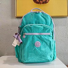 Kipling 猴子包 K21305 淺綠拼色 拉鍊款 輕量 雙肩後背包 兩旁可收納 預購 歷史價格詳細信息