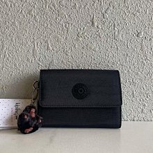 Kipling 猴子包 黑色凹凸紋 K70109 拉鍊手掛包 零錢包 長夾 手拿包 鈔票/零錢/卡包 輕便多夾層 防水 限量 歷史價格詳細信息