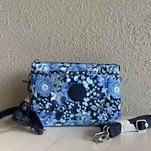 Kipling 猴子包 藍色蛇紋 K12147  掀蓋拉鏈輕量雙肩後背包 旅行 中大號 防水-雙喜生活館 歷史價格詳細信息